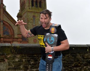 Wrestler Connor 'Mad Dog' O' Docherty ready to rumble