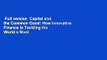 Full version  Capital and the Common Good: How Innovative Finance Is Tackling the World s Most