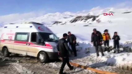 Siirt insansız keşif uçağıyla hasta kurtarma operasyonu