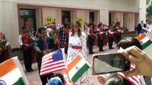 US First Lady Melania Trump's day out at Delhi school 'happiness class'