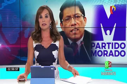 Ejecutivo y Partido Morado centraron su diálogo en temas económicos y judiciales