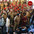 Pondicherry Uni students protesting against fee hike forcibly removed by police