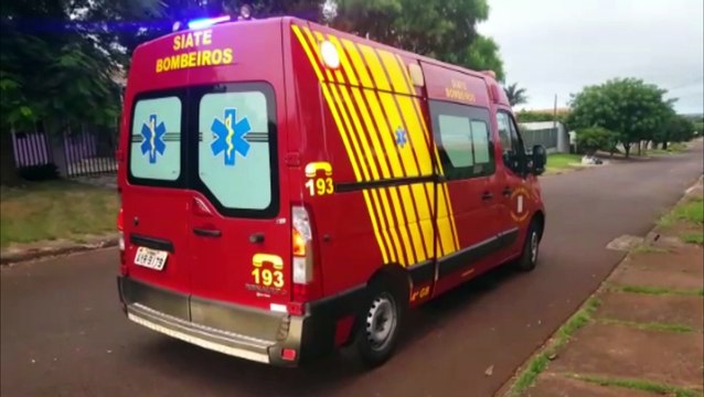 Briga entre marido e mulher: socorristas do Siate atendem vítimas de arma branca no Guarujá