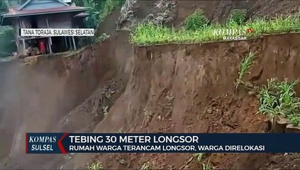 Rumah Warga Terancam Longsor, Warga Direlokasi