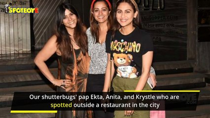 Ekta Kapoor's Night Out With BFFs Anita Hassanandani And Krystle D’Souza Proves 'Three Is Not Crowd'