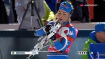 Tir debout de la biathlète Dorothea Wierer (Mondiaux Anterselva 2020)