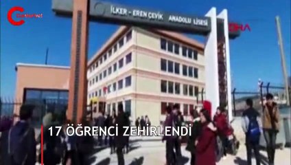 İlaçlanan okulda 17 öğrenci zehirlendi, yangın alarmı çaldı