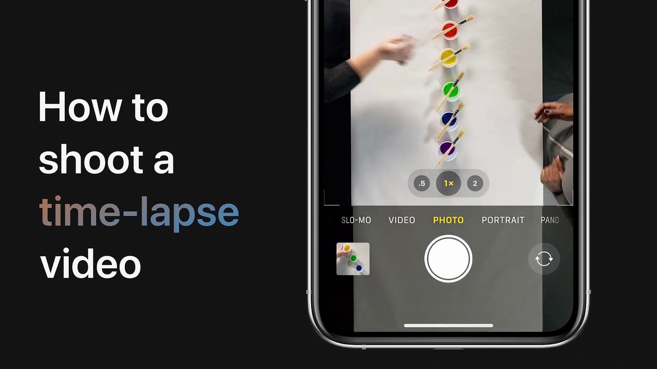 Comment faire un  time-lapse  sur iPhone, iPad et iPod touch — Apple Support