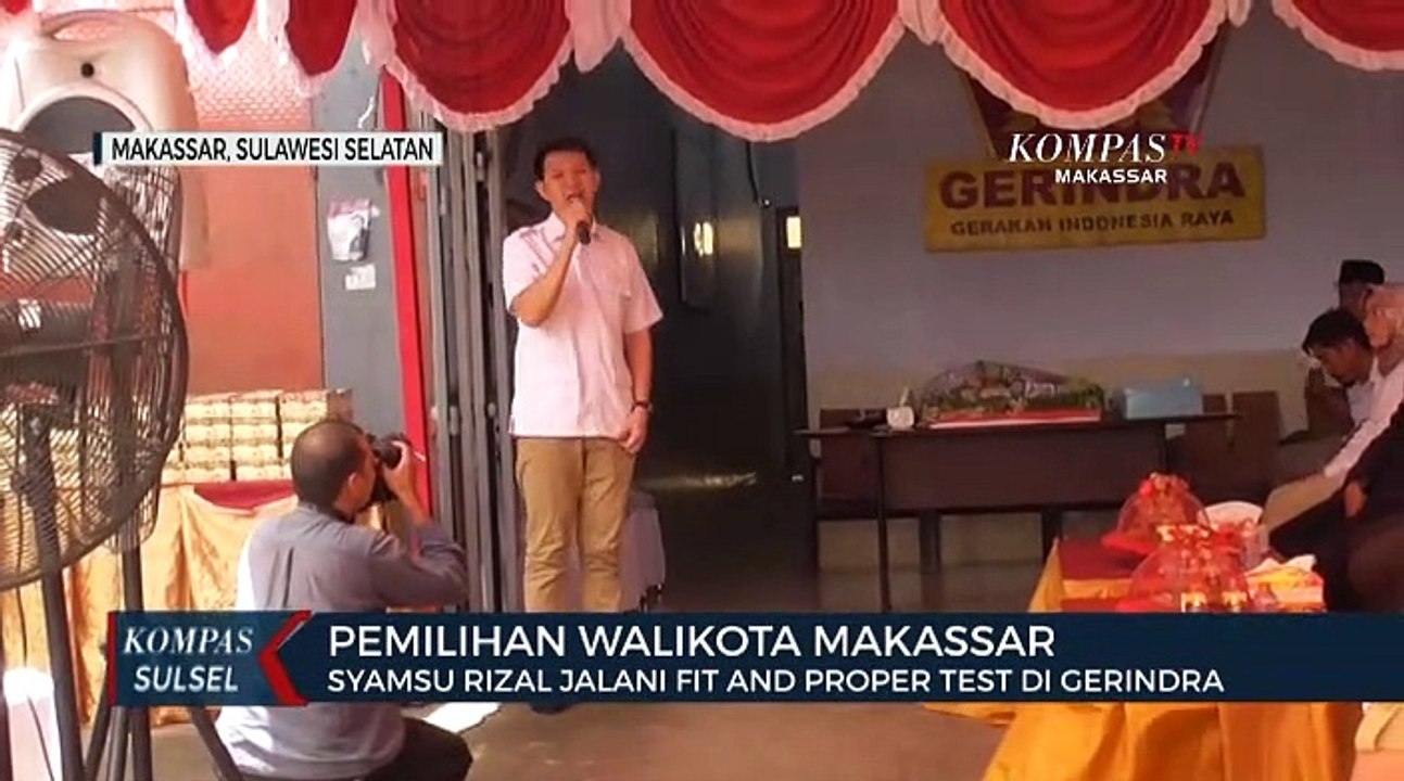 Syamsu Rizal Jalani Fit And Proper Test Di Gerindra