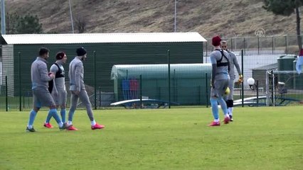 Trabzonspor, Çaykur Rizespor maçı hazırlıklarına başladı