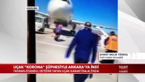 Tahran - İstanbul Uçağı 'Korona Virüs' Şüphesiyle Ankara'ya Acil İniş Yaptı