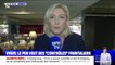 Coronavirus: Marine Le Pen demande "le contrôle de nos frontières"