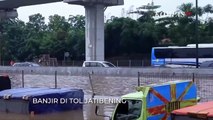 Potret Banjir Jakarta-Bekasi, Rendam Perumahan Hingga Jalan Tol