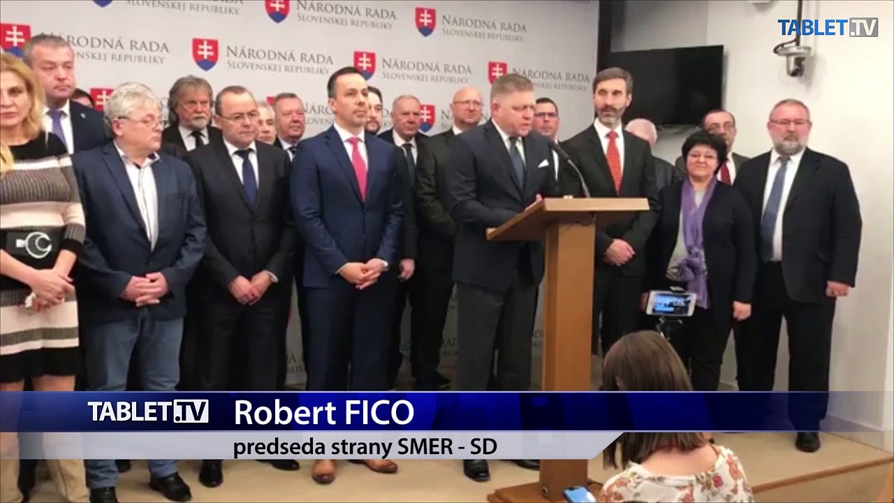 ZÁZNAM: TK strany Smer - sociálna demokracia