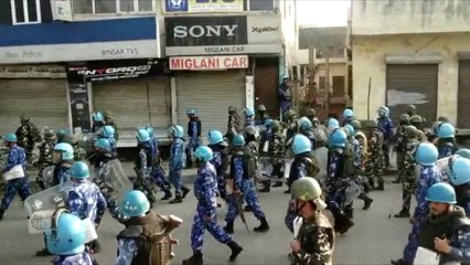 Flag march taken out in Bhajanpura after violence in the area