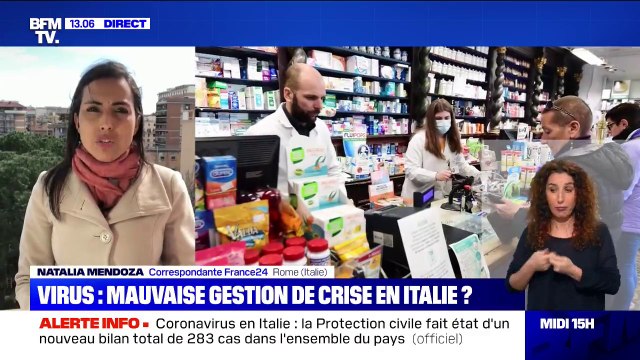 Coronavirus: deux nouvelles régions, la Toscane et la Sicile, sont touchées en Italie