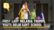 US First Lady Melania Trump Visits Delhi Government School