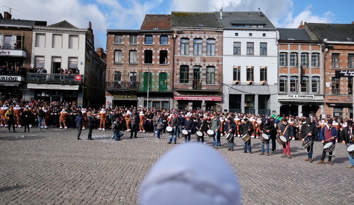 Mardi gras, grand jour du Carnaval de Binche