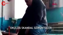 Okulda skandal görüntüler! Öğrenciler böyle kaydetti