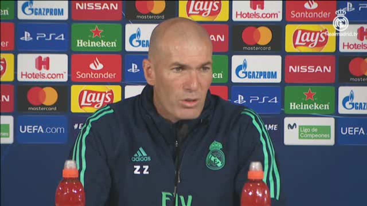 Zidane se deshace en elogios hacia el entrenador rival: "Pep Guardiola es el mejor"