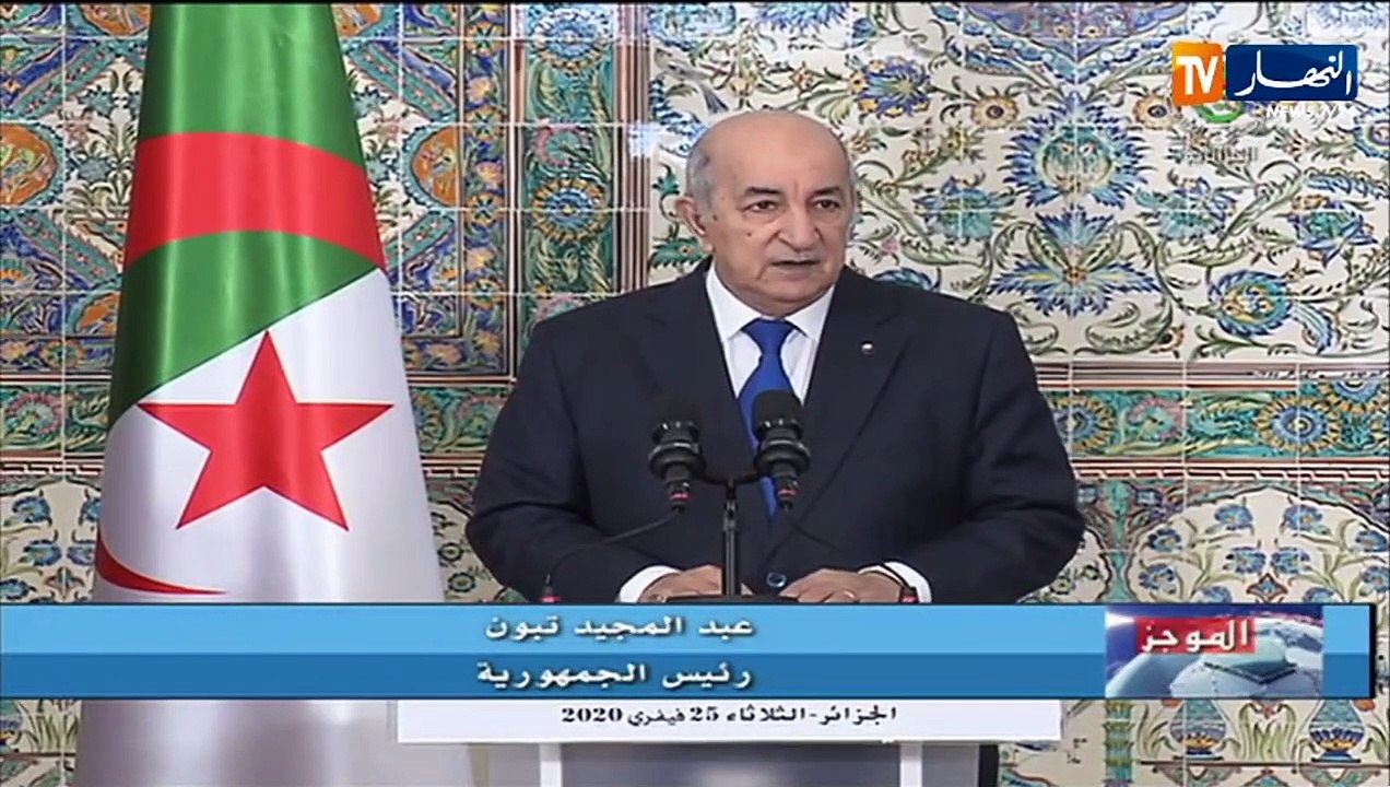 "تبون: "توافق تام بين الجزائر و قطر على كل النقاط التي طرحت أثناء المحادثات حول مختلف القضايا الإقليمية والدولية