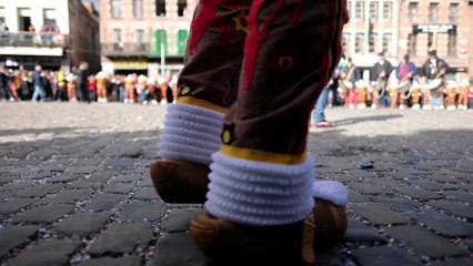 Mardi gras au Carnaval de Binche