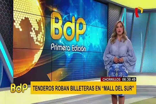 Chorrillos: ‘tenderos’ son captados robando billeteras en el Mall del Sur