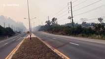 Wildfires continue raging in Thailand as PM orders water to be dumped by air