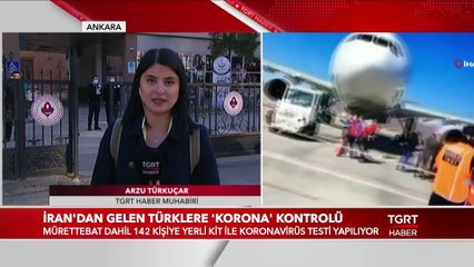 İran'dan Gelenlere 'Yerli Kit' ile Koronavirüs Testi Yapılıyor