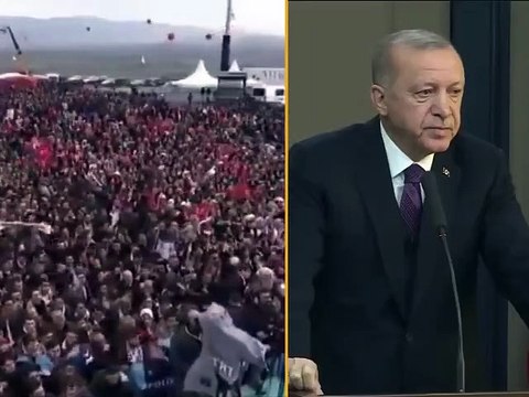 Erdoğan ''yalan'' dedi ama sosyal medya bu görüntüleri konuşuyor!
