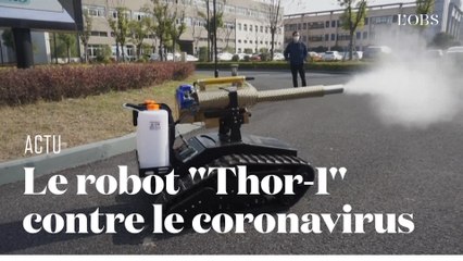 La Chine teste un robot pour combattre le coronavirus