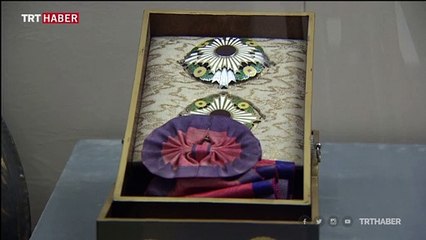 Japon İmparatoru'nun II. Abdülhamid'e hediyeleri sergileniyor