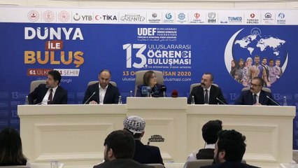 UDEF 12. Uluslararası Öğrenci Buluşması tanıtıldı - GAZİANTEP