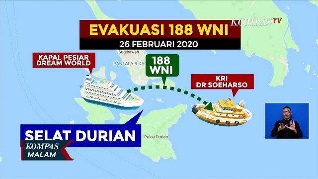 Evakuasi Corona: 188 WNI dari Kapal World Dream akan Dievakuasi Pakai KRI Dr Soeharso