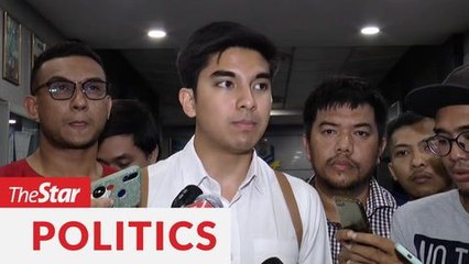 Syed Saddiq: Have faith in Dr M, he will make the right decision