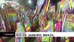 Соревнования школ самбы на карнавале в Рио-де-Жанейро