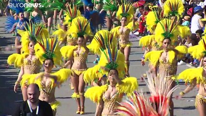Carnaval português aquecido pelo bom tempo