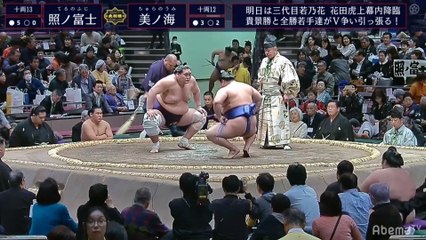 Terunofuji vs Churanoumi - Hatsu 2020, Juryo - Day 6