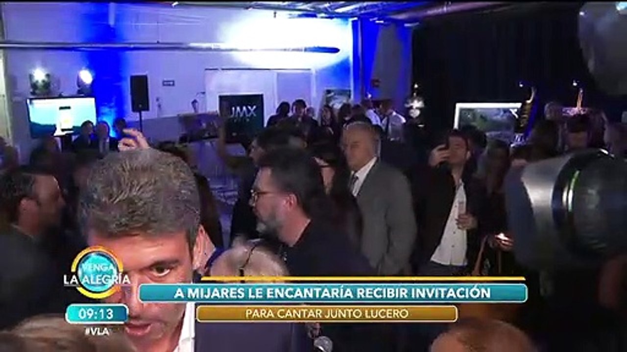 ¡Mijares está listo para acompañar a su exesposa Lucero a su concierto! | Venga La Alegría