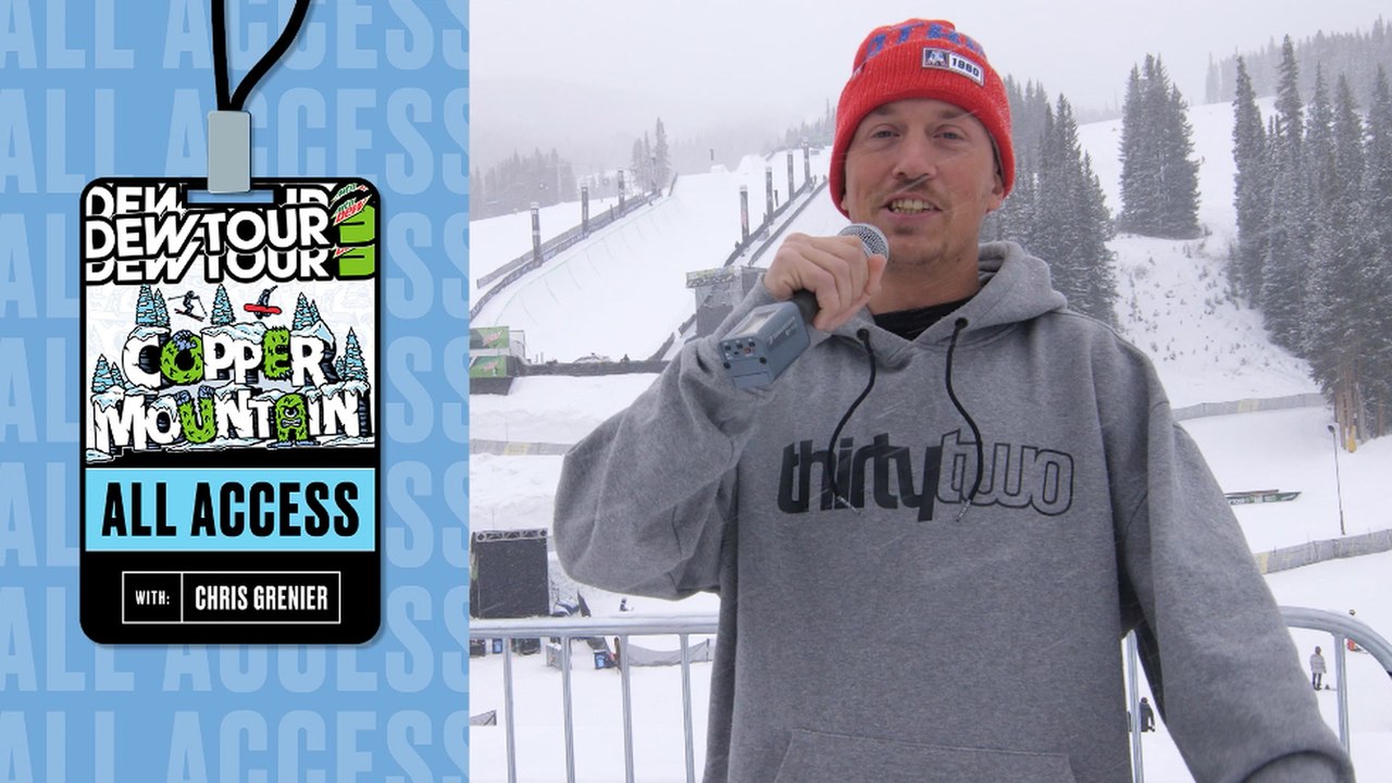 Dew Tour All Access with Chris Grenier: Day 1 | Dew Tour Copper 2020