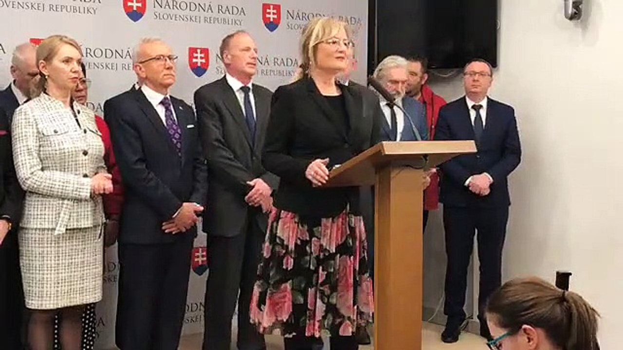 ZÁZNAM: Brífing strany SNS