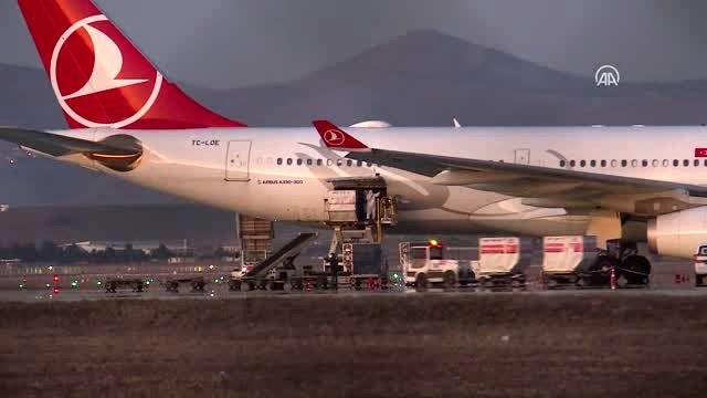İran'dan Türk vatandaşlarını getiren uçağın dezenfekte işlemi tamamlandı