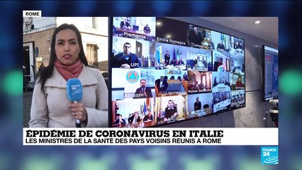 Coronavirus en Europe : les ministres de la santé se réunissent à Rome