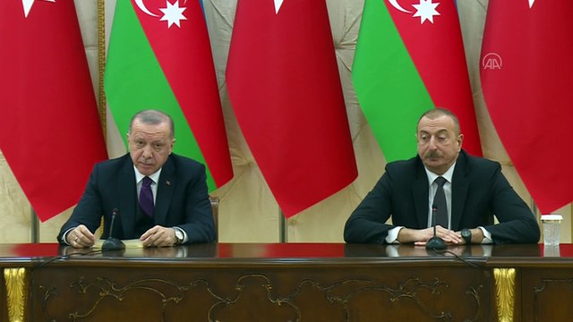 Erdoğan: 'Karabağ, Azerbaycan kadar bizim de meselemizdir' - BAKÜ