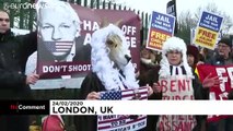 مظاهرات في بريطانيا تطالب بعدم تسليم أسانج إلى الولايات المتحدة