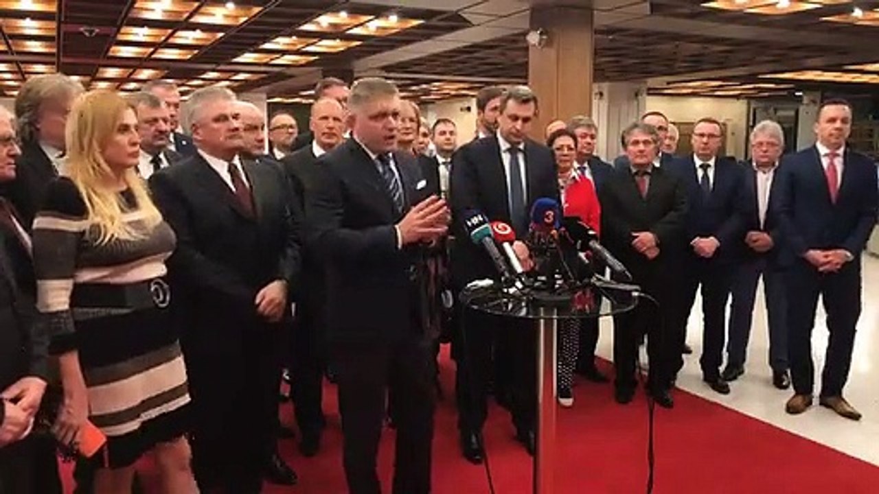 ZÁZNAM: Brífing strán SMER-SD a SNS