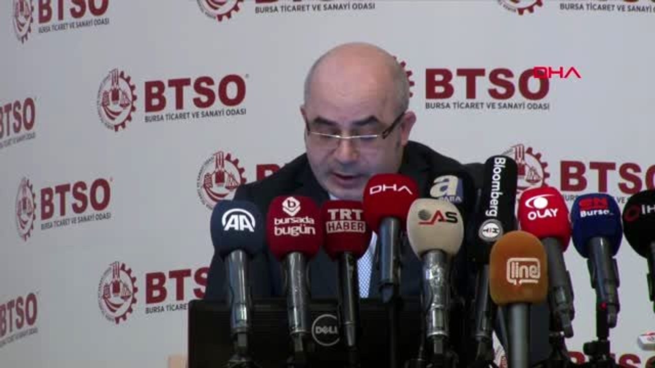 Bursa merkez bankası başkanı murat uysal, bursa ticaret ve sanayi odası'nda açıklamalarda bulundu -...