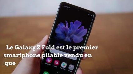 Samsung commercialise le premier smartphone "pliable" en Belgique