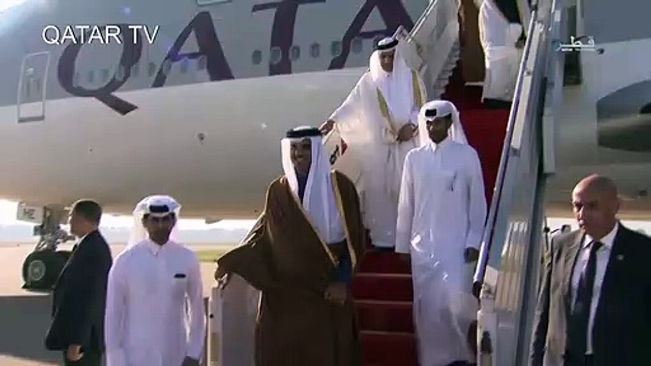 أمير قطر يقوم بزيارة رسمية للجزائر