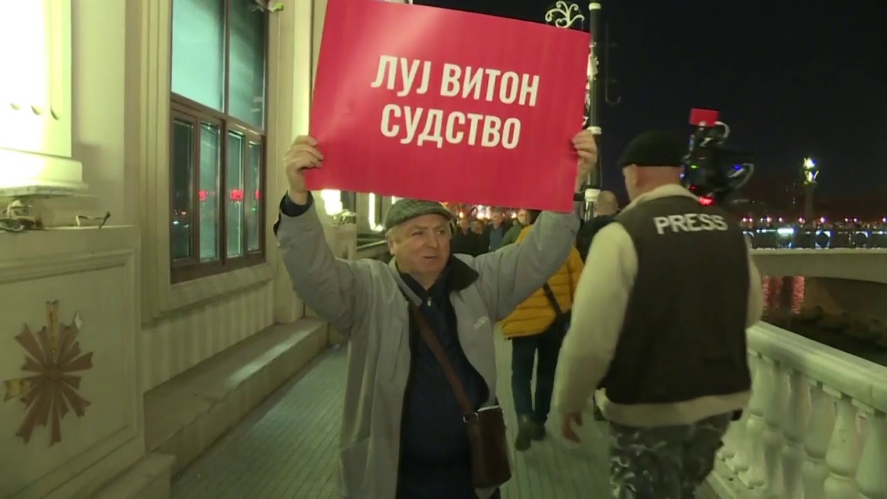 VMRO-DPMNE-ja proteston për drejtësi para Gjykatës Supreme